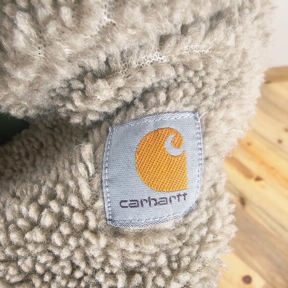 Carhartt Sherpa Lined Full Zip Reversible Work Vest - Picture 7 of 7